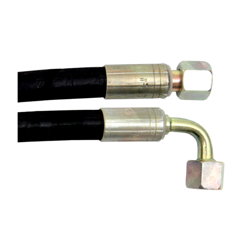 Flexible hydraulique lg 3000 mm  -raccords droit et coudé (copie)