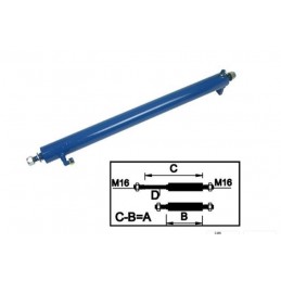 Vérin avec fixation par...