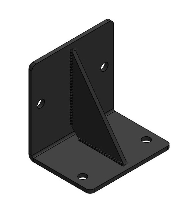 1 RÉHAUSSE BUTOIR H 150 MM À SOUDER